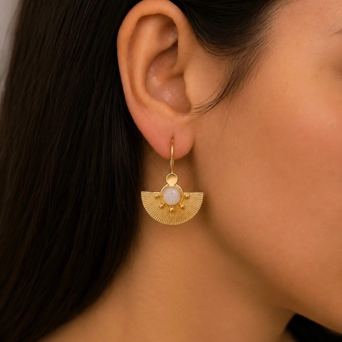 Pendientes de acero inoxidable